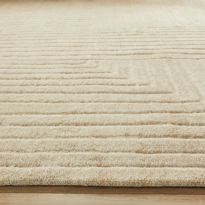 Lavin Rugs N6005 Kirti 2' x 3' Geometric Rug, Light Beige/Neutral