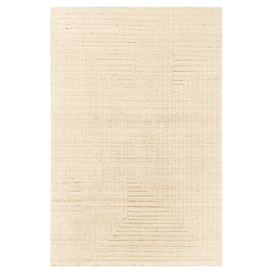 Lavin Rugs N6005 Kirti 9'10" x 13'2" Geo Rug, L.Beige/Neutral - N6005-1013