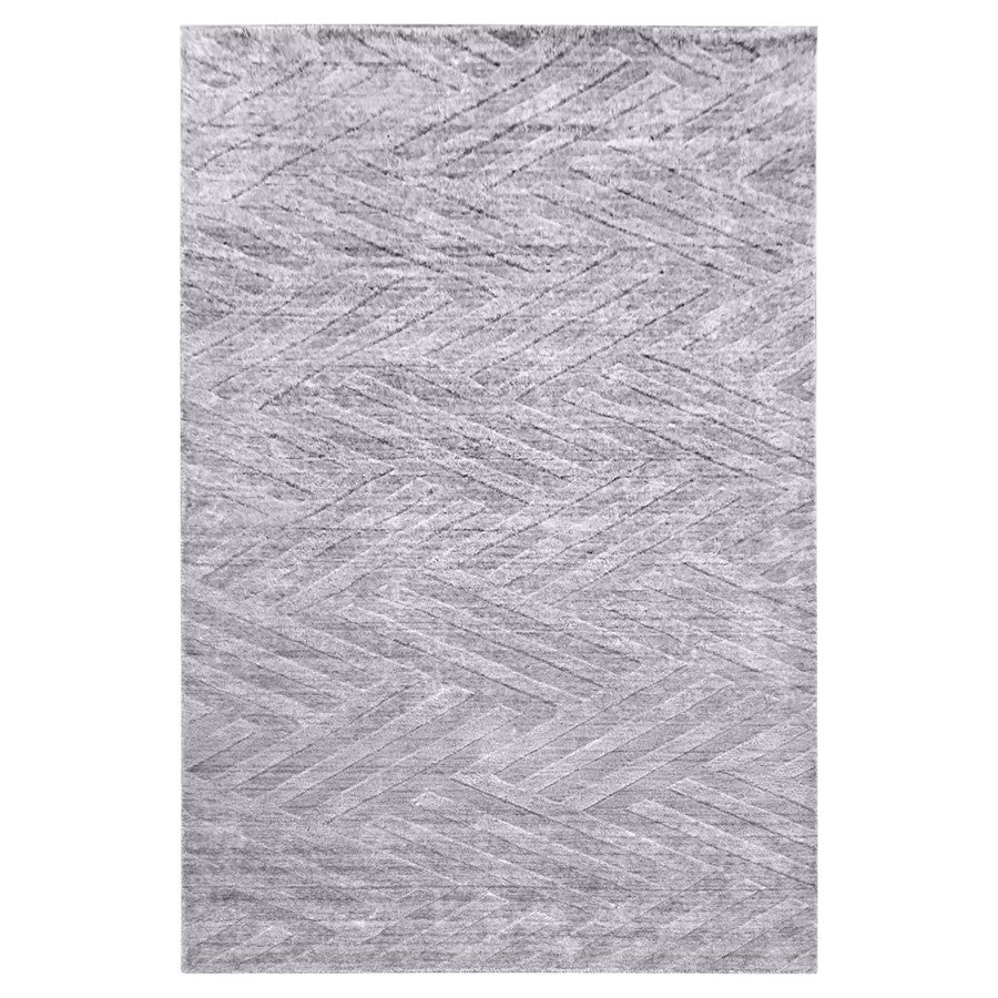 Lavin Rugs N6006 Pari 5'3" x 7'6" Chevron Rug, Camel/Neutral - N6006-0507
