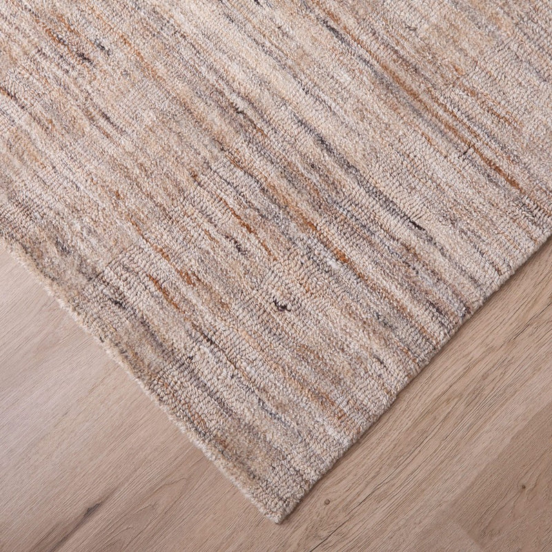 Lavin Rugs N6008 Pari 2' x 3' Stripe Rug, Light Cooper/Neutral