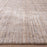 Lavin Rugs N6008 Pari 5'3" x 7'6" Stripe Rug, Light Cooper/Neutral