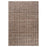Lavin Rugs N6009 Pari 9'10" x 13'2" Stripe Rug, Dark Cooper/Neutral - N6009-1013