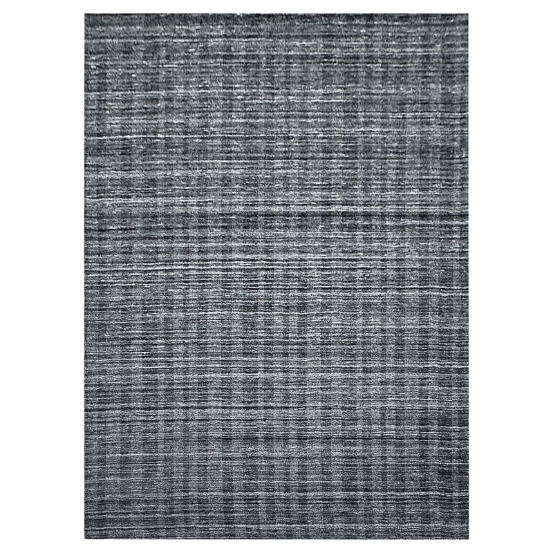 Lavin Rugs N6010 Pari 2' x 3' Stripe Rug, Charcoal/Dark Grey - N6010-0203