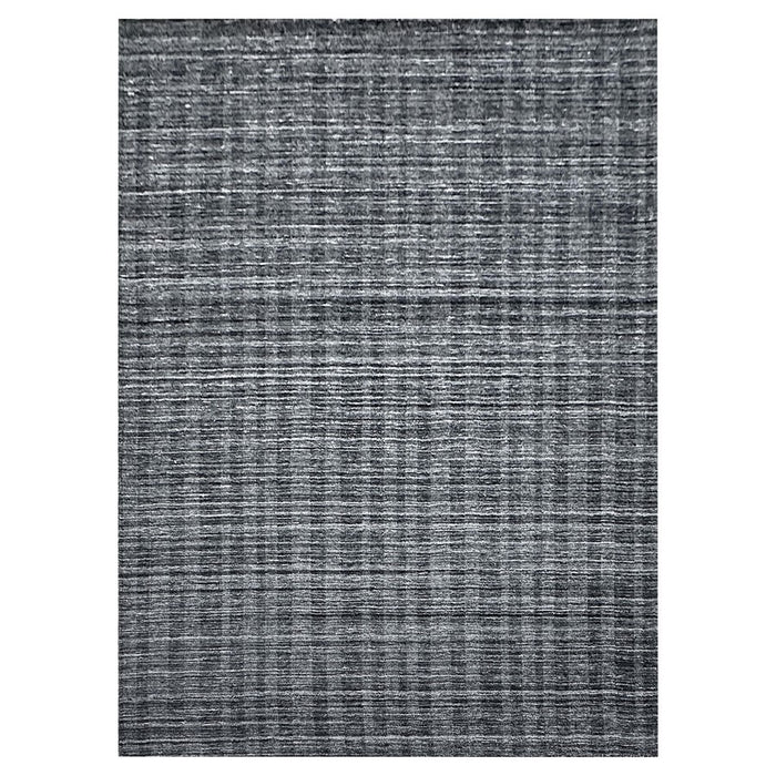 Lavin Rugs N6010 Pari 5'3" x 7'6" Stripe Rug, Charcoal/Dark Grey - N6010-0507