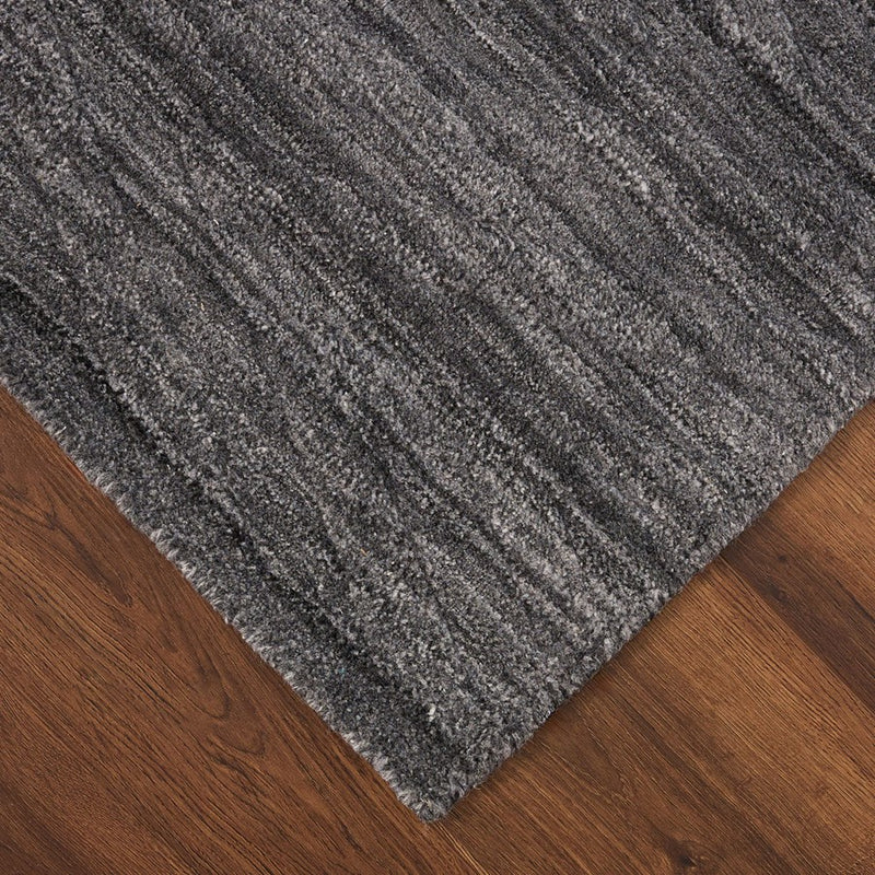 Lavin Rugs N6011 Pari 2' x 3' Chevron Rug, D.Grey/D.Grey