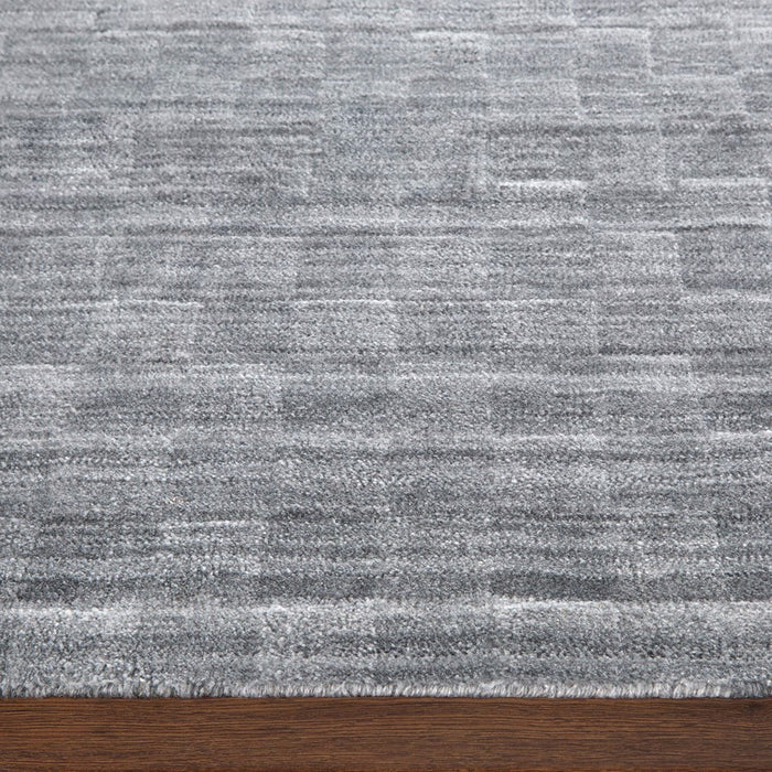 Lavin Rugs N6012 Pari 2' x 3' Checkerboard Rug, L.Grey/L.Grey