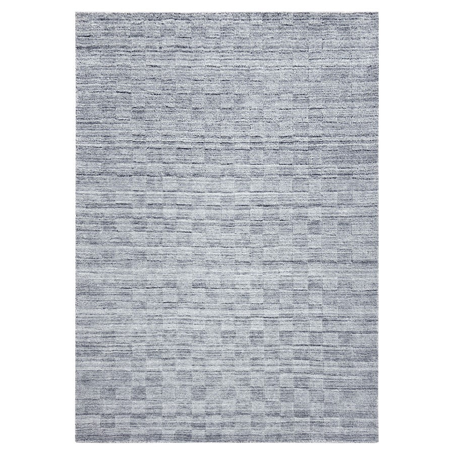 Lavin Rugs N6012 Pari 7'10"x10'10" Checker Rug, L.Grey/L.Grey - N6012-0811