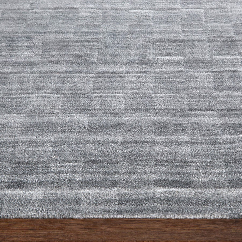 Lavin Rugs N6012 Pari 7'10"x10'10" Checker Rug, L.Grey/L.Grey