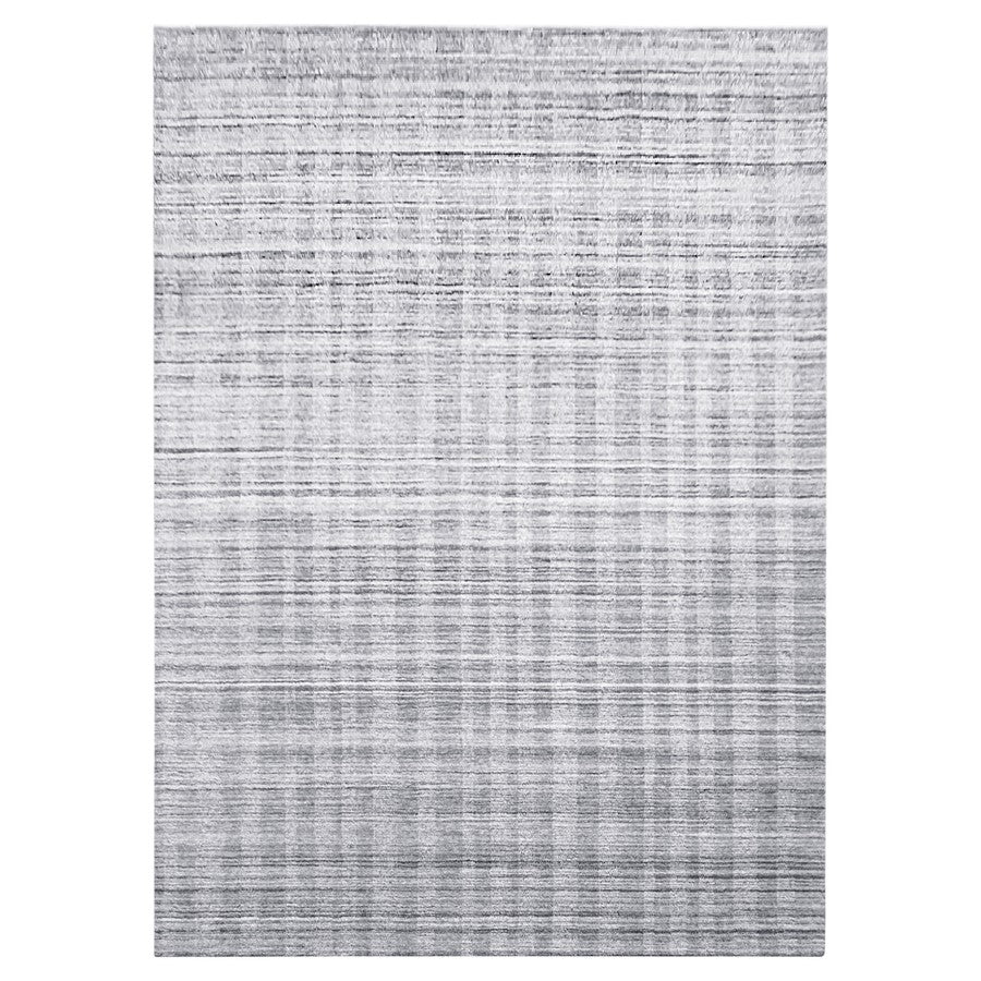 Lavin Rugs N6013 Pari 2' x 3' Stripe Rug, Silver/Silver - N6013-0203