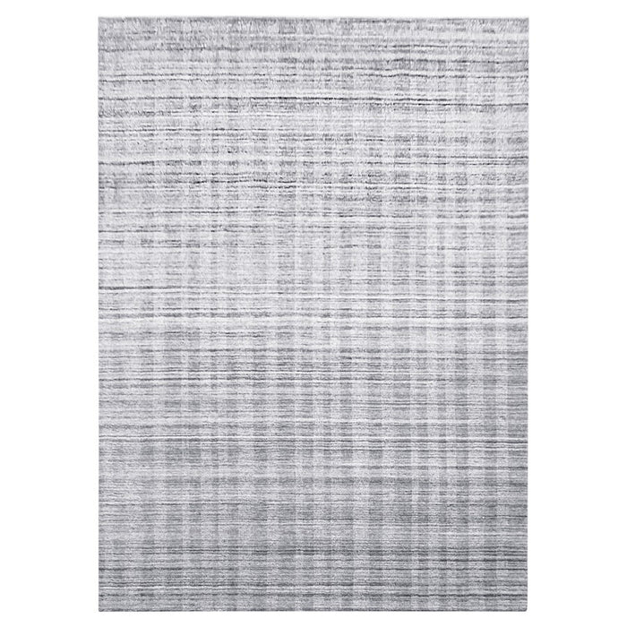 Lavin Rugs N6013 Pari 5'3" x 7'6" Stripe Rug, Silver/Silver - N6013-0507