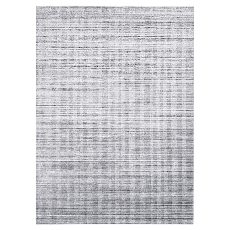 Lavin Rugs N6013 Pari 6'7" x 9'6" Stripe Rug, Silver/Silver - N6013-0609
