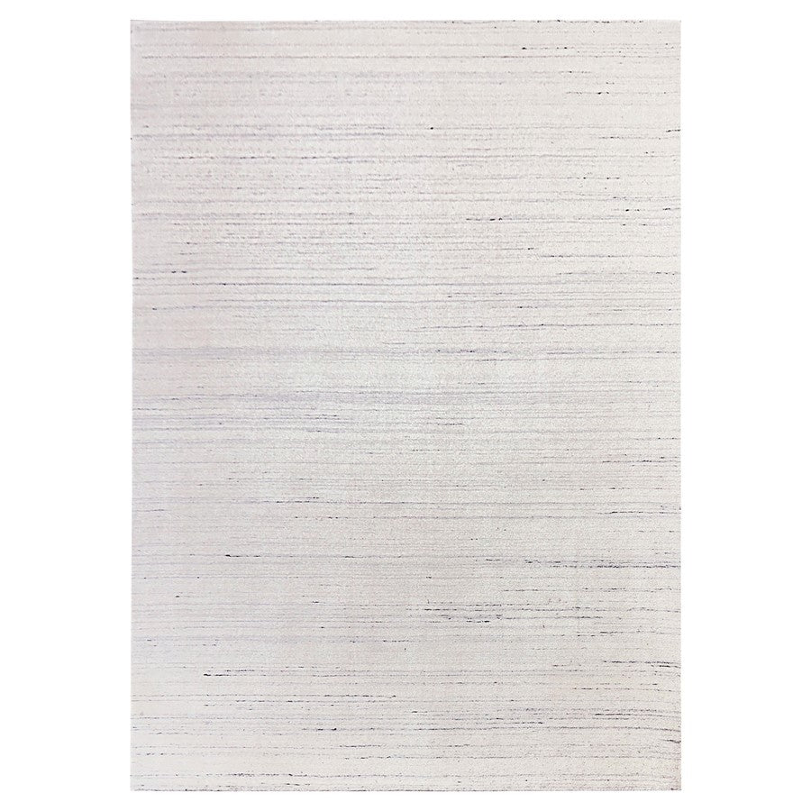 Lavin Rugs N6028 Riya 5'3" x 7'6" Linear Rug, Silver/Light Grey - N6028-0507