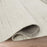 Lavin Rugs N6028 Riya 5'3" x 7'6" Linear Rug, Silver/Light Grey