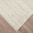 Lavin Rugs N6028 Riya 6'7" x 9'6" Linear Rug, Silver/Light Grey