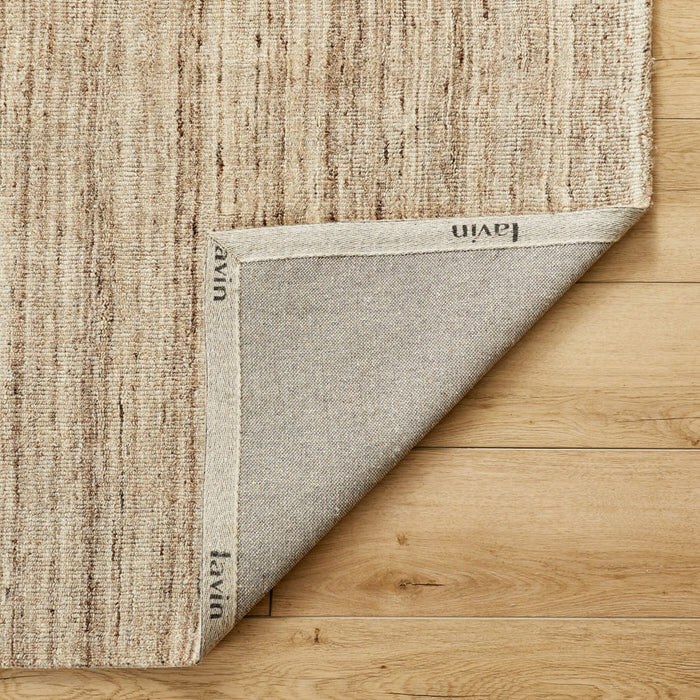 Lavin Rugs N6029 Riya 7'10" x 10'10" Linear Rug, Camel/Neutral