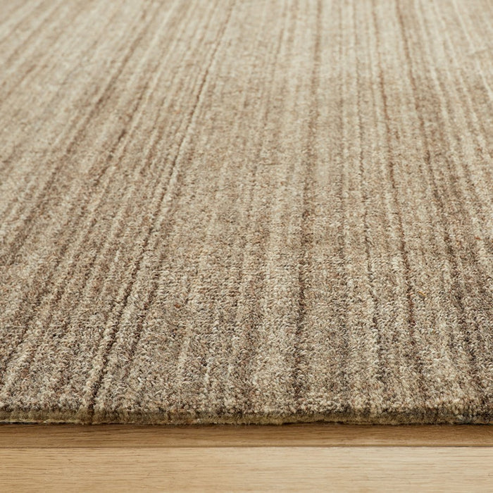 Lavin Rugs N6030 Riya 5'3" x 7'6" Linear Rug, Dark Grey/Dark Grey