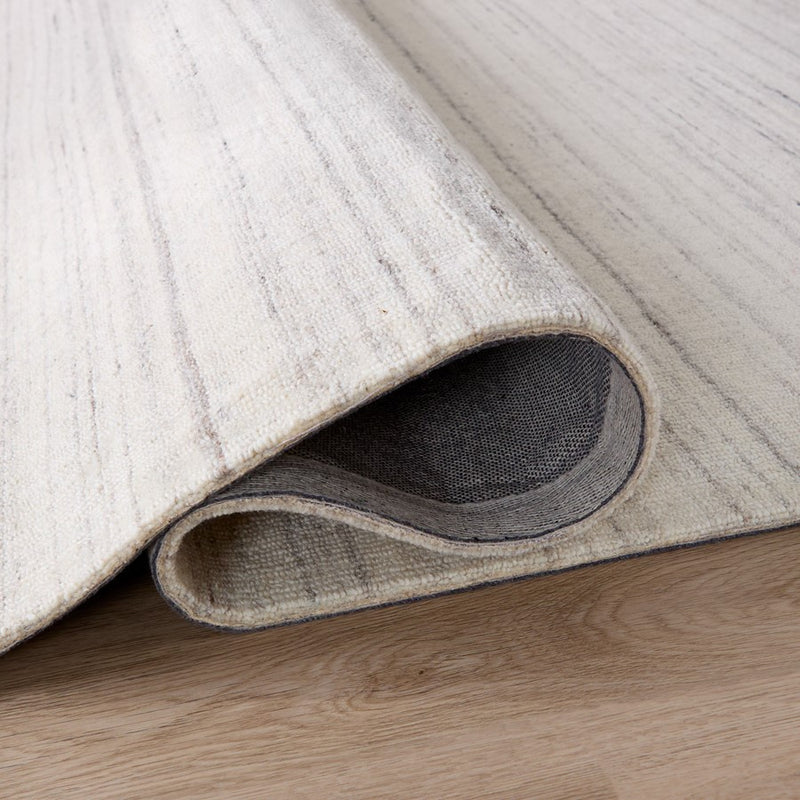 Lavin Rugs N6031 Riya 2' x 3' Linear Rug, Ivory/White/Ivory