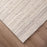 Lavin Rugs N6031 Riya 7'10" x 10'10" Linear Rug, Ivory/White/Ivory
