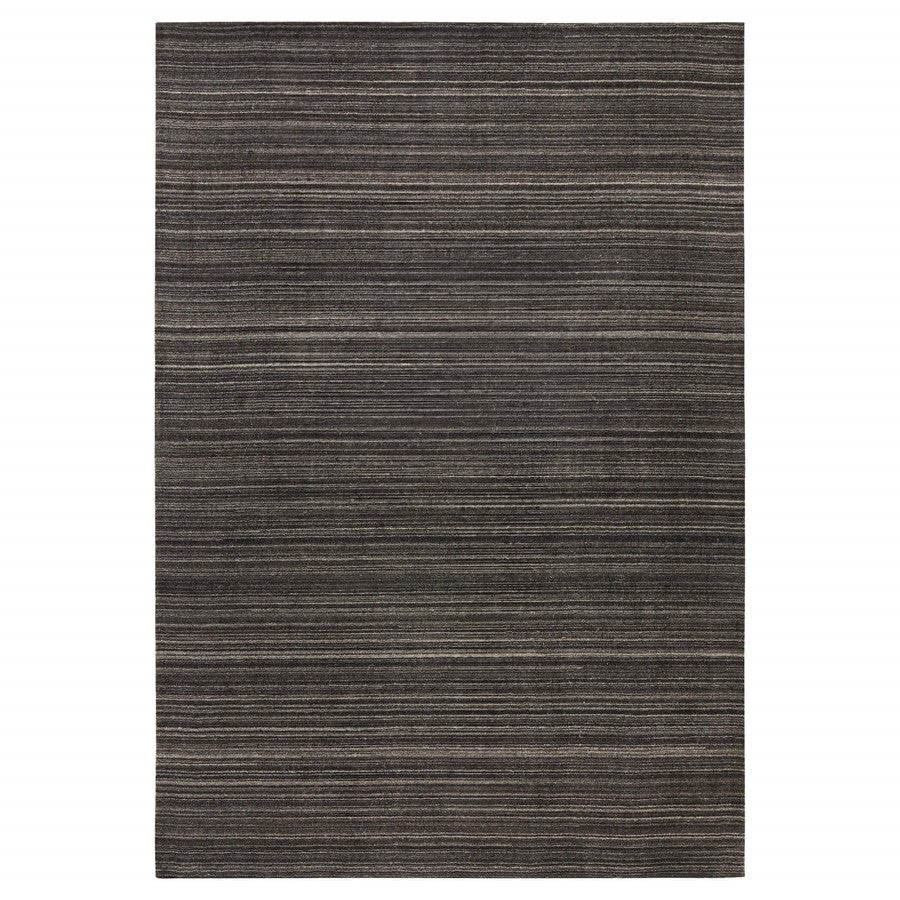 Lavin Rugs N6032 Riya 5'3" x 7'6" Linear Rug, Charcoal/Dark Grey - N6032-0507