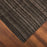 Lavin Rugs N6032 Riya 5'3" x 7'6" Linear Rug, Charcoal/Dark Grey