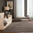 Lavin Rugs N6032 Riya 6'7" x 9'6" Linear Rug, Charcoal/Dark Grey