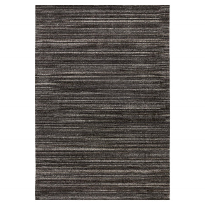 Lavin Rugs N6032 Riya 7'10" x 10'10" Linear Rug, Charcoal/Dark Grey - N6032-0811