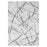 Lavin Rugs R1001 Sesia 7'10" x 10'10" Linear Geo Rug, Grey/Black - R1001-0811