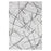 Lavin Rugs R1001 Sesia 9'10" x 13'2" Linear Geo Rug, Grey/Black - R1001-1013