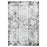Lavin R1003 Sesia 7'10"x10'10" Linear Geo Rug, Grey/Black/White - R1003-0811