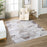 Lavin Rugs R1007 Baltea 6'7" x 9'6" Geo Rug, Grey Cream Gold/Earth