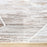 Lavin Rugs R1007 Baltea 6'7" x 9'6" Geo Rug, Grey Cream Gold/Earth