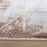 Lavin Rugs R1008 Baltea 5'3" x 7'6" Geo Rug, Grey Cream Gold/Earth