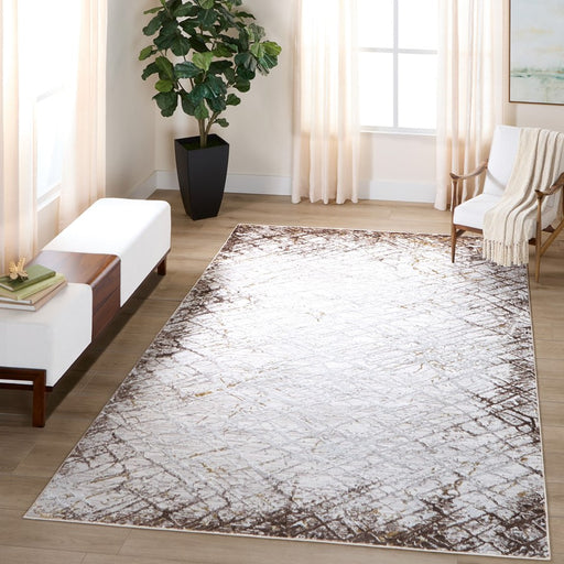 Lavin Rugs R1011 Baltea 6'7" x 9'6" Weave Rug, Cream Gold/Earth