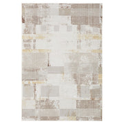 Lavin Rugs R1012 Baltea 9'10" x 13'2" Geo Rug, Cream Gold/Earth - R1012-1013