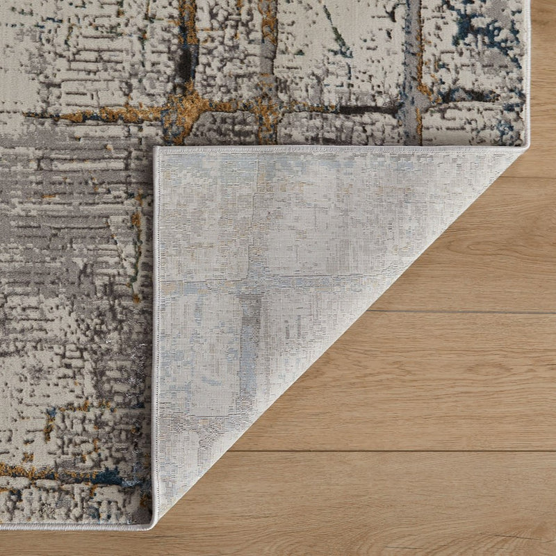 Lavin Rugs T2001 Adara 2' x 3' Painterly Rug, Green Gold/Mineral