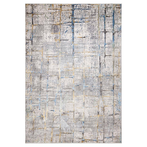 Lavin Rugs T2001 Adara 5'3" x 7'6" Painterly Rug, Green/Min - T2001-0507