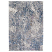 Lavin Rugs T2002 Adara 2' x 3' Painterly Rug, Cream Blue/Mineral - T2002-0203