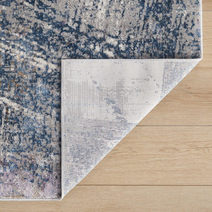 Lavin Rugs T2002 Adara 7'10" x 10'10" Painterly Rug, Blue/Mineral