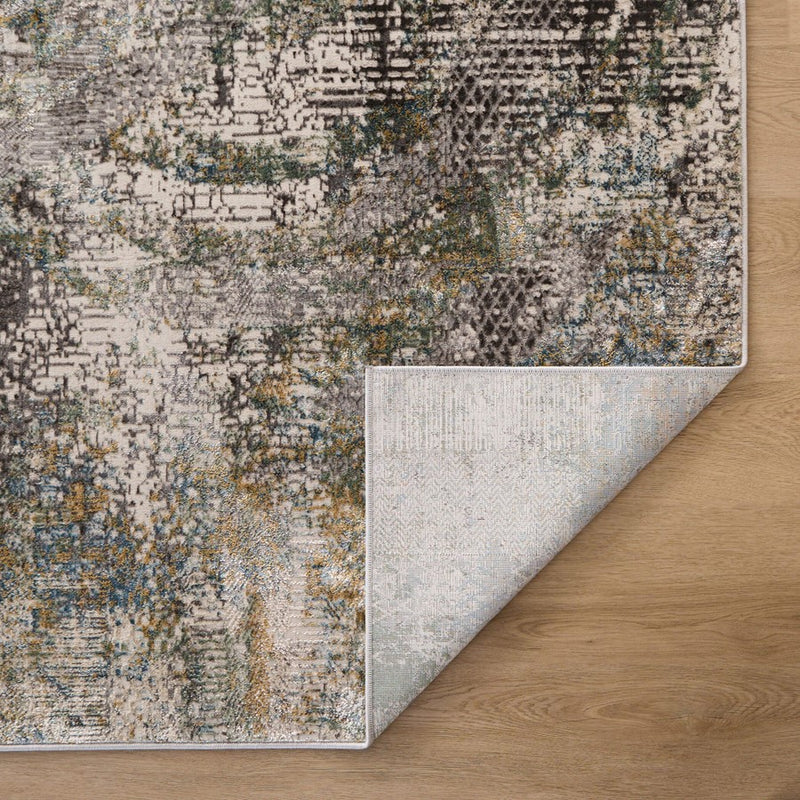 Lavin Rugs T2004 Adara 2' x 3' Painterly Rug, Green/Mineral