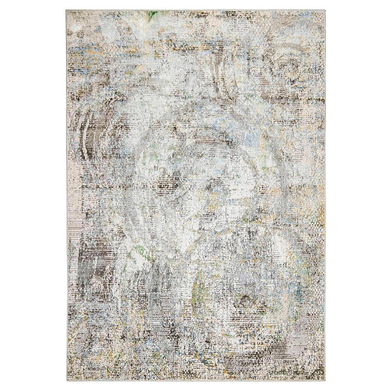 Lavin Rugs T2004 Adara 7'10" x 10'10" Painterly Rug, Green/Mineral - T2004-0811