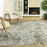 Lavin Rugs T2005 Adara 2'8" x 7'10" Painterly Runner, Gold/Mineral