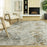 Lavin Rugs T2005 Adara 5'3" x 7'6" Painterly Rug, Grey Gold/Mineral