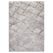 Lavin Rugs T2006 Adara 2' x 3' Geo Rug, Gold Grey Blue/Mineral - T2006-0203