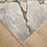 Lavin Rugs T2006 Adara 9'10" x 13'2" Geo Rug, Gold Grey/Mineral
