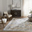 Lavin Rugs T2007 Adara 6'7" x 9'6" Painterly Rug, Gold/Mineral