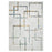 Lavin Rugs T2008 Adara 2'8" x 7'10" Geo Runner, Green/Neutral/Multi - T2008-0208