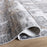 Lavin Rugs T2010 Dalia 5'3" x 7'6" Painterly Rug, Grey Cream/Earth