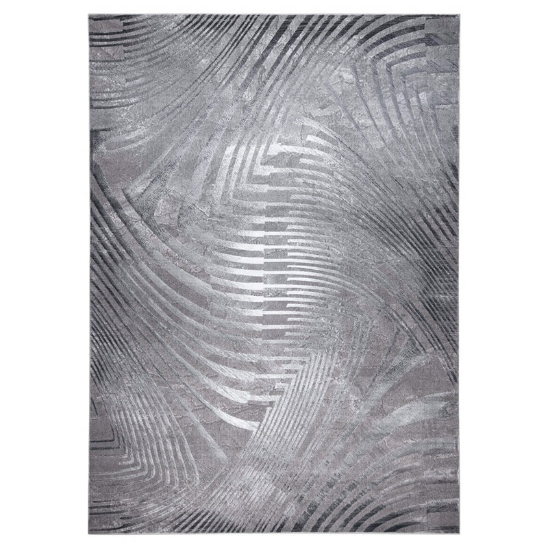 Lavin Rugs T2013 Dalia 2' x 3' Heathered Rug, Grey Cream/Mineral - T2013-0203