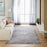 Lavin Rugs T2013 Dalia 7'10" x 10'10" Heathered Rug, Cream/Mineral