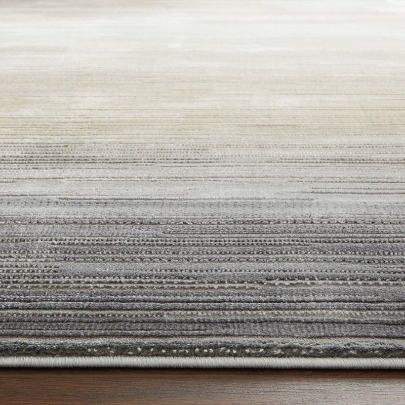 Lavin Rugs T2014 Dalia 2' x 3' Hombre Rug, Grey Cream/Mineral Tones